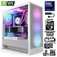 Computadora Escritorio Intel Ultra 9 285K + Ram 48Gb DDR5 + M.2 2Tb + RTX 5070 Ti + Wi-Fi Bluetooth