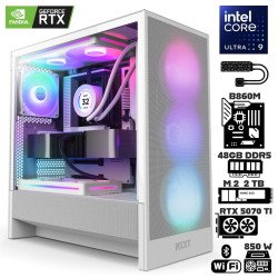 Computadora Escritorio Intel Ultra 9 285K + Ram 48Gb DDR5 + M.2 2Tb + RTX 5070 Ti + Wi-Fi Bluetooth