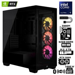 Computadora Escritorio Intel Ultra 9 285K + Ram 64Gb DDR5 + M.2 2Tb + RTX 5080 + Wi-Fi Bluetooth