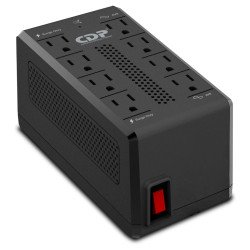 Regulador de Voltaje CDP RAVR 1408 1410VA/700WATTS, 8 Contactos