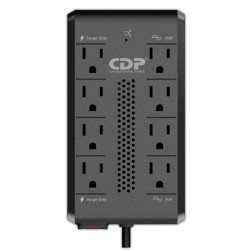 Regulador de Voltaje CDP RAVR 1408 1410VA/700WATTS, 8 Contactos