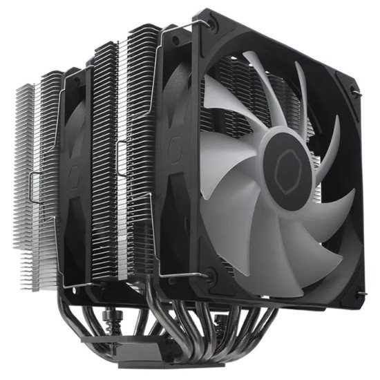 Disipador de Aire para Procesadores AMD e Intel Cooler Master Hyper 620S ARGB Doble Torre Disipador de Aire para Procesadores AMD e Intel Cooler Master Hyper 620S ARGB Doble Torre