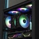 Disipador de Aire para Procesadores AMD e Intel DeepCool Gammaxx AG620 BK ARGB, Doble Ventilador