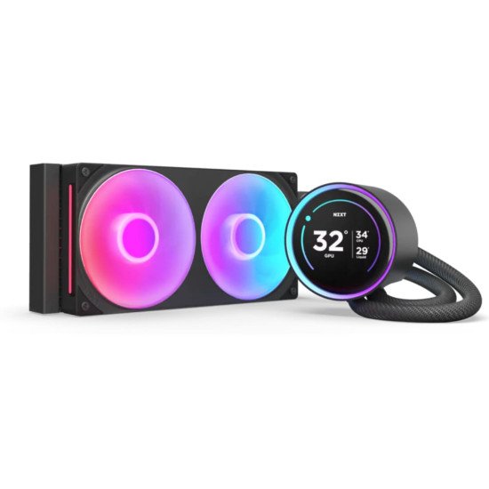 Enfriamiento Liquido para Procesadores AMD e Intel, NZXT Kraken Elite 240 RGB V2