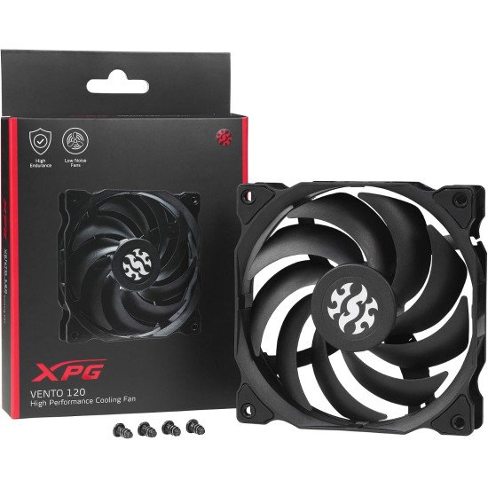 Ventilador para Gabinete Adata XPG Vento 120 mm Black