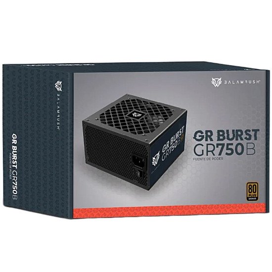 Fuente de Poder Balam Rush 750 Watts, GR750B, Certificada 80 Plus Bronze Fuente de Poder Balam Rush 750 Watts, GR750B, Certificada 80 Plus Bronze