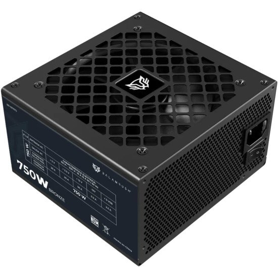 Fuente de Poder Balam Rush 750 Watts, GR750B, Certificada 80 Plus Bronze Fuente de Poder Balam Rush 750 Watts, GR750B, Certificada 80 Plus Bronze