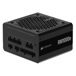 Fuente de Poder Corsair 1000 Watts, RM1000e, ATX 3.1, PCIe 5.1, Certificada 80 Plus Oro, Fully Modular