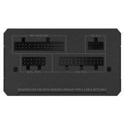 Fuente de Poder Corsair 850 Watts, RM850E, Certificada 80 Plus Oro, Fully Modular