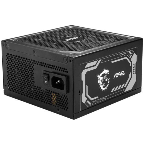 Fuente de Poder MSI MAG A1250GL PCIE5, 1250 Watts, ATX 3.0, PCIE 5.0, Full Modular, Certificada 80 Plus Gold