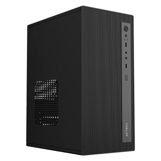 Gabinete Acteck Zareth GI210F, Micro-ATX/Mini-ITX, USB 2.0, Fuente 500 Watts