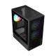 Gabinete Acteck Zyron GC606, ARGB, Micro-ATX/Mini-ITX, Cristal Templado, 3 Ventiladores RGB, USB 3.0, sin Fuente