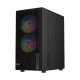 Gabinete Acteck Zyron GC606, ARGB, Micro-ATX/Mini-ITX, Cristal Templado, 3 Ventiladores RGB, USB 3.0, sin Fuente