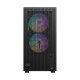 Gabinete Acteck Zyron GC606, ARGB, Micro-ATX/Mini-ITX, Cristal Templado, 3 Ventiladores RGB, USB 3.0, sin Fuente