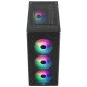 Gabinete Aerocool Designer G-BK-V2, ATX/Micro-ATX/Mini-ITX, Cristal Templado, 4 Ventiladores RGB, USB 3.0, sin Fuente