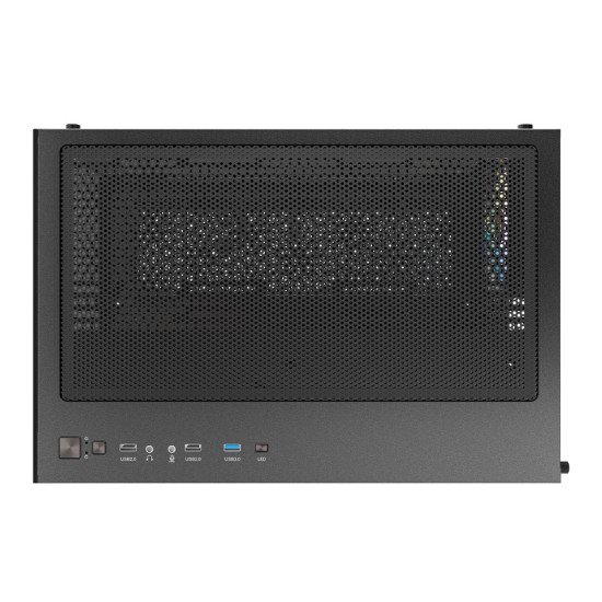 Gabinete Antec CX600M ARGB Black, Micro-ATX/Mini-ITX, Cristal Templado, 3 Ventiladores RGB, USB 3.2, sin Fuente