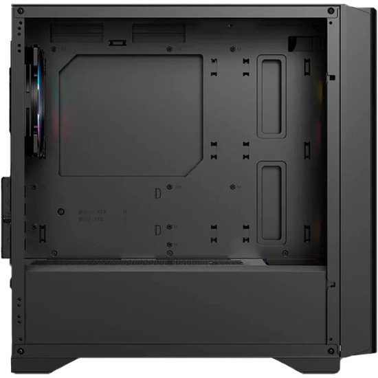 Gabinete Balam Rush Carbono Crystal 4000C Negro, Micro-ATX/Mini-ITX, Cristal Templado, USB Type-C, 3 Ventiladores ARGB, sin Fuente Gabinete Balam Rush Carbono Crystal 4000C Negro, Micro-ATX/Mini-ITX, Cristal Templado, USB Type-C, 3 Ventiladores ARGB, sin Fuente