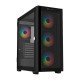 Gabinete Balam Rush Carbono Twin Mate 7000 Negro, ATX/Micro-ATX/Mini-ITX, Cristal Templado, USB Type-C, 4 Ventiladores ARGB, sin Fuente