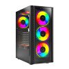 Gabinete Balam Rush Dragonfly II Crystal GM745, ATX/Micro-ATX/Mini-ITX, Cristal Templado, USB 3.0, 4 Ventiladores RGB, sin Fuente
