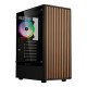 Gabinete Balam Rush Dragonfly Wood GM580, ATX/Micro-ATX/Mini-ITX, Cristal Templado, USB 3.0, 4 Ventiladores RGB, sin Fuente