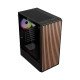 Gabinete Balam Rush Dragonfly Wood GM580, ATX/Micro-ATX/Mini-ITX, Cristal Templado, USB 3.0, 4 Ventiladores RGB, sin Fuente