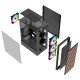 Gabinete Balam Rush Dragonfly Wood GM580, ATX/Micro-ATX/Mini-ITX, Cristal Templado, USB 3.0, 4 Ventiladores RGB, sin Fuente