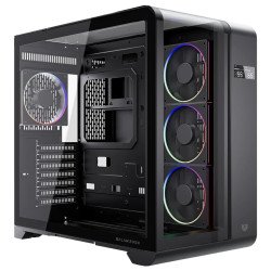 Gabinete Balam Rush Tank Expert Curve 7400 Negro, Display, ATX/Micro-ATX/Mini-ITX, Cristal Templado, USB 3.1, 4 Ventiladores RGB, sin Fuente