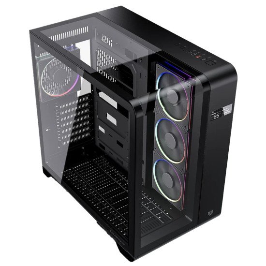 Gabinete Balam Rush Tank Expert Curve 7400 Negro, Display, ATX/Micro-ATX/Mini-ITX, Cristal Templado, USB 3.1, 4 Ventiladores RGB, sin Fuente Gabinete Balam Rush Tank Expert Curve 7400 Negro, Display, ATX/Micro-ATX/Mini-ITX, Cristal Templado, USB 3.1, 4 Ventiladores RGB, sin Fuente