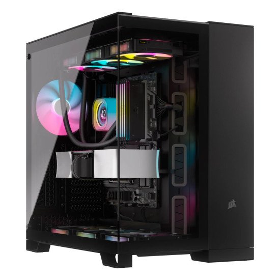 Gabinete Corsair iCUE LINK 6500X RGB, E-ATX/ATX/Micro-ATX/Mini-ITX, 3 Ventiladores ARGB, Cristal Templado, USB 3.2, sin Fuente Gabinete Corsair iCUE LINK 6500X RGB, E-ATX/ATX/Micro-ATX/Mini-ITX, 3 Ventiladores ARGB, Cristal Templado, USB 3.2, sin Fuente