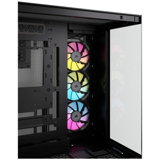 Gabinete Corsair iCUE LINK 6500X RGB, E-ATX/ATX/Micro-ATX/Mini-ITX, 3 Ventiladores ARGB, Cristal Templado, USB 3.2, sin Fuente Gabinete Corsair iCUE LINK 6500X RGB, E-ATX/ATX/Micro-ATX/Mini-ITX, 3 Ventiladores ARGB, Cristal Templado, USB 3.2, sin Fuente