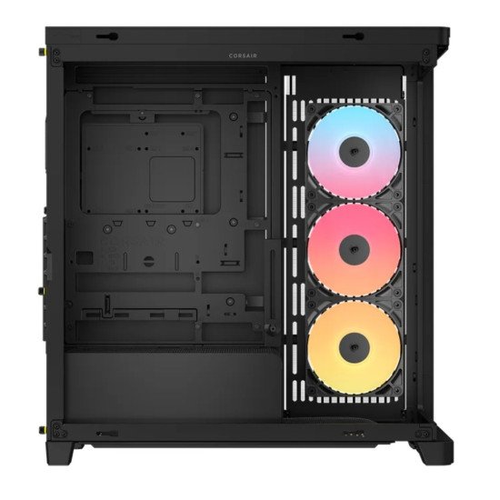 Gabinete Corsair Frame 4500X RS-R ARGB, E-ATX/ATX/Micro-ATX/Mini-ITX, 3 Ventiladores ARGB, Cristal Templado Panorámico, USB Type-C, sin Fuente