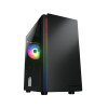 Gabinete Cougar Purity RGB Black, Micro-ATX/Mini-ITX, Cristal Templado, USB 3.0, sin Fuente