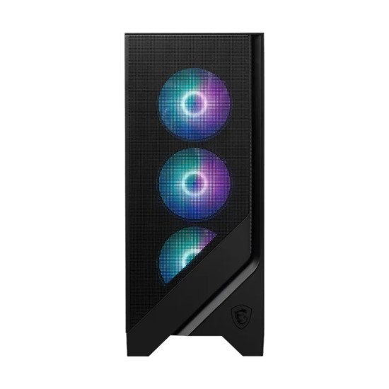 Gabinete MSI MAG Forge 321R Airflow, ATX/Micro-ATX/Mini-ITX, 4 Ventiladores ARGB, Cristal Templado, USB Type-C, sin Fuente