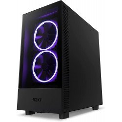 Gabinete NZXT H5 Elite Negro, EATX, ATX/Micro-ATX/Mini-ITX, Cristal Templado, USB 3.2, sin Fuente