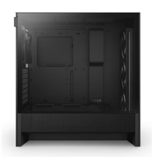 Gabinete NZXT H5 Flow RGB 2024 Negro, ATX/Micro-ATX/Mini-ITX, Cristal Templado, USB 3.2, sin Fuente