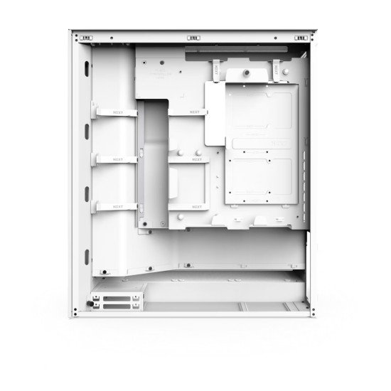 Gabinete NZXT H7 Flow 2024 White, E-ATX/ATX/Micro-ATX/Mini-ITX, Cristal Templado, 3 Ventiladores, USB 3.2, sin Fuente Gabinete NZXT H7 Flow 2024 White, E-ATX/ATX/Micro-ATX/Mini-ITX, Cristal Templado, 3 Ventiladores, USB 3.2, sin Fuente