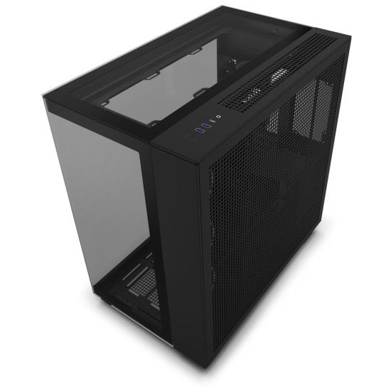 Gabinete NZXT H9 Elite Black, ATX/Micro-ATX/Mini-ITX, Cristal Templado, Ventiladores RGB, USB 3.2, sin Fuente Gabinete NZXT H9 Elite Black, ATX/Micro-ATX/Mini-ITX, Cristal Templado, Ventiladores RGB, USB 3.2, sin Fuente