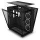 Gabinete NZXT H9 Elite Black, ATX/Micro-ATX/Mini-ITX, Cristal Templado, Ventiladores RGB, USB 3.2, sin Fuente Gabinete NZXT H9 Elite Black, ATX/Micro-ATX/Mini-ITX, Cristal Templado, Ventiladores RGB, USB 3.2, sin Fuente