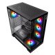 Gabinete XPG Invader X ARGB, ATX/Micro-ATX/Mini-ITX, 5 Ventiladores ARGB, Cristal Templado, USB Type-C, sin Fuente