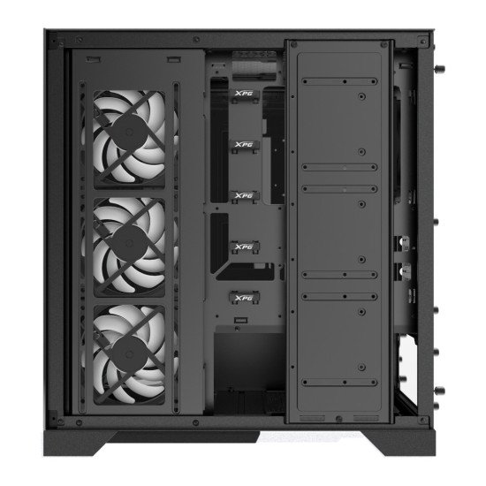 Gabinete XPG Invader X ARGB, ATX/Micro-ATX/Mini-ITX, 5 Ventiladores ARGB, Cristal Templado, USB Type-C, sin Fuente