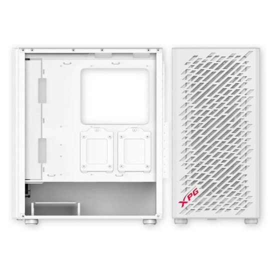 Gabinete XPG Valor Air Blanco, ATX/Micro-ATX/Mini-ITX, Cristal Templado, 4 Ventiladores, USB 3.0, sin Fuente