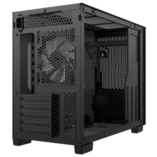 Gabinete XPG Valor Mesh Nano, Micro-ATX/Mini-ITX, Malla de Metal, 1 Ventilador ARGB, USB Type-C, sin Fuente