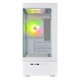 Gabinete Xzeal XZY1 Blanco, Micro-ATX/Mini-ITX, Cristal Templado, 3 Ventiladores RGB, USB 3.0, sin Fuente Gabinete Xzeal XZY1 Blanco, Micro-ATX/Mini-ITX, Cristal Templado, 3 Ventiladores RGB, USB 3.0, sin Fuente