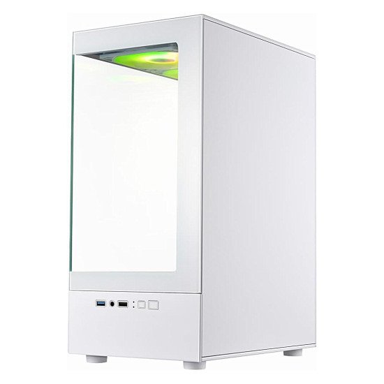 Gabinete Xzeal XZY1 Blanco, Micro-ATX/Mini-ITX, Cristal Templado, 3 Ventiladores RGB, USB 3.0, sin Fuente Gabinete Xzeal XZY1 Blanco, Micro-ATX/Mini-ITX, Cristal Templado, 3 Ventiladores RGB, USB 3.0, sin Fuente