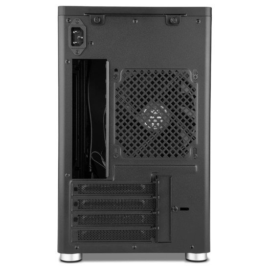 Gabinete Yeyian Hussar Negro, Micro-ATX/Mini-ITX, Cristal Templado, 1 Ventilador, USB Type-C, sin Fuente Gabinete Yeyian Hussar Negro, Micro-ATX/Mini-ITX, Cristal Templado, 1 Ventilador, USB Type-C, sin Fuente