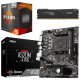 Kit Actualización AMD Ryzen 5 5600GT + Tarjeta Madre A520M + Ram 32Gb DDR4 Kit Actualización AMD Ryzen 5 5600GT + Tarjeta Madre A520M + Ram 32Gb DDR4