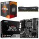 Kit Actualización AMD Ryzen 5 5600GT + Tarjeta Madre B550M WI-Fi + Bluetooth + Ram 32Gb DDR4 