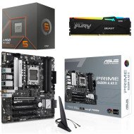 Kit Actualización AMD Ryzen 5 8500G + Gráficos Radeon 740M+ Tarjeta B650M Wi-Fi Bluetooth + Ram 32Gb DDR5