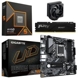 Kit Actualización AMD Ryzen 5 9600X + Disipador + Tarjeta Madre B650M + Ram 16Gb DDR5