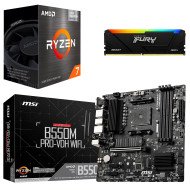 Kit Actualización AMD Ryzen 7 5700G + Tarjeta Madre B550M WI-FI Bluetooth + Ram 16Gb DDR4